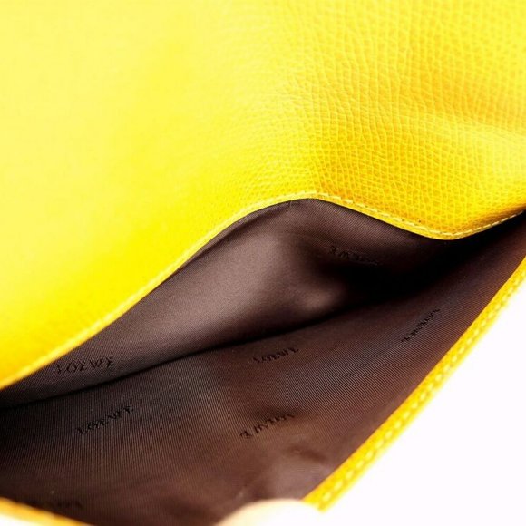 LOEWE purse Anagram mark leather Authentic used - Picture 7 of 7